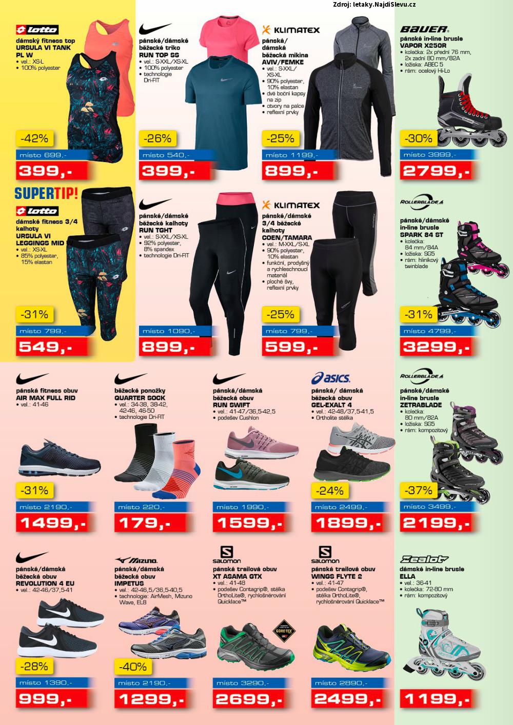 Strana 4 - leták Sportisimo (8. 3. - 21. 3. 2018)