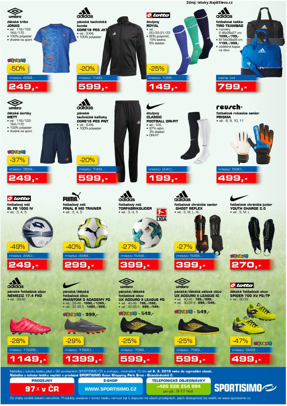 Strana 8 - leták Sportisimo (8. 3. - 21. 3. 2018)