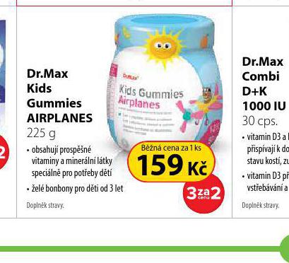 DR. MAX KIDS GUMMUIES AIRPLANES