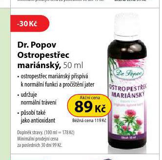 DR. POPOV OSTROPESTEC MARINSK