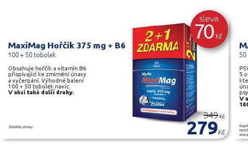 MAXIMAG HOK 375 mg + B6