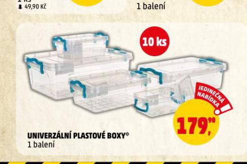 PLASTOV BOXY