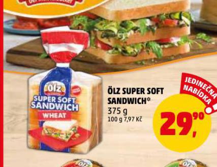 OLZ SUPER SOFT SANDWICH