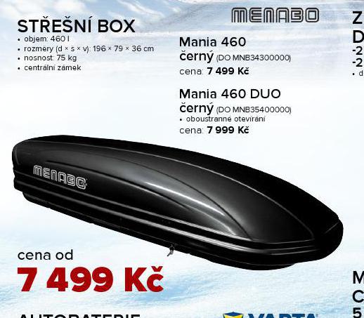 STEN BOX MANIA 460 DUO