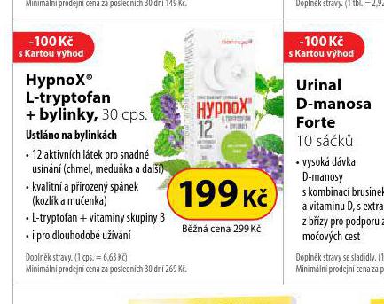 HYPNOX L-TRYPTOFAN  + BYLINKY