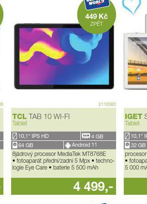 TABLET TCL 10,1"