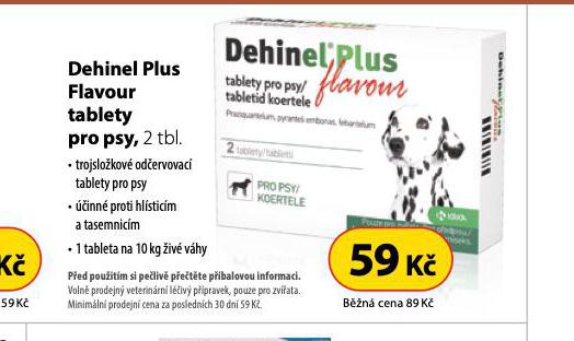 DEHINEL PLUS FLAVOUR TABLETY PRO PSY