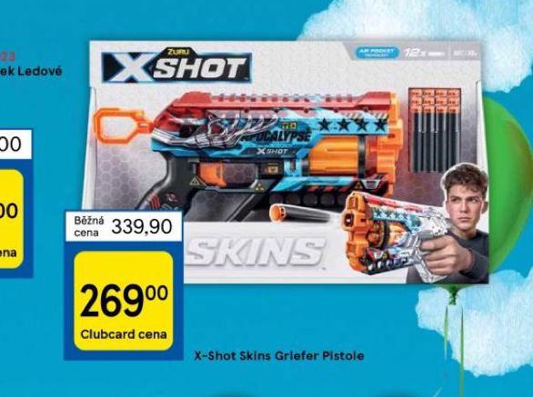 X-SHOT SKINS GRIEFER PISTOLE