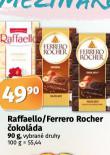 RAFFAELLO / FERRERO ROCHER ČOKOLÁDA