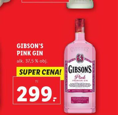 GIBSONS PINK GIN