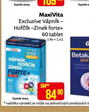 MAXIVITA EXCLUSIVE VPNK-HOK-ZINEK FORTE+