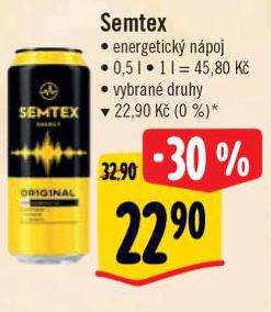 SEMTEX ENERGETICK NPOJ