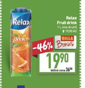 RELAX FRUIT DRINK