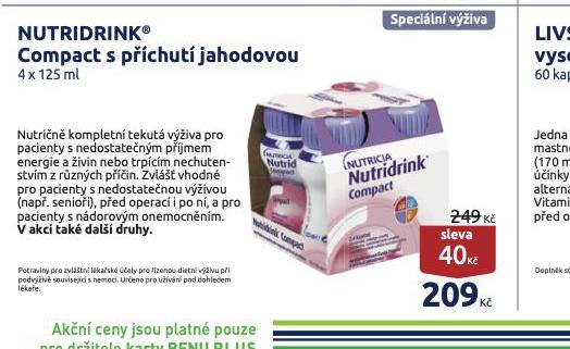 NUTRIDRINK COMPACT S PCHUT JAHODOVOU
