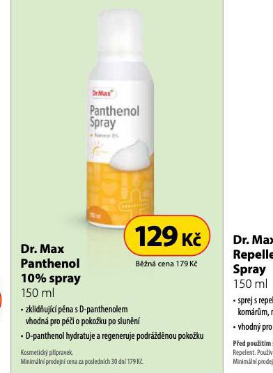 DR. MAX PANTHENOL 10% SPRAY