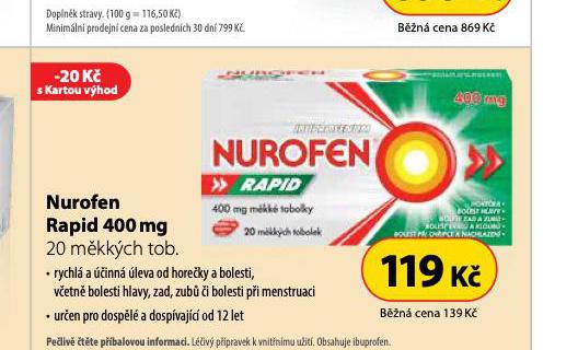 NUROFEN RAPID 400 mg