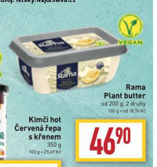 RAMA PLANT BUTTER