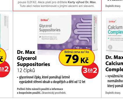 DR. MAX GLYCEROL SUPPOSITORIES