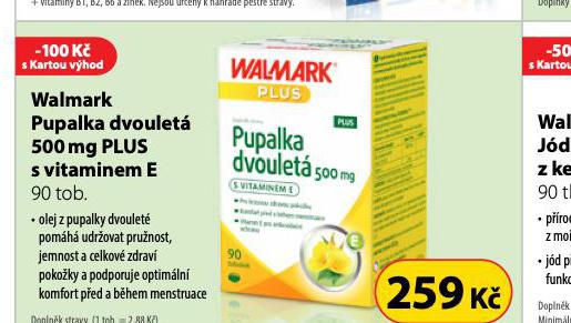 WALMARK PAPILKA DVOULET 500 mg S VITAMINEM E