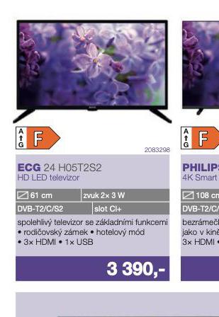 HD LED TELEVIZOR ECG 61 CM