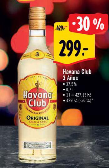 HAVANA CLUB 3 AOS