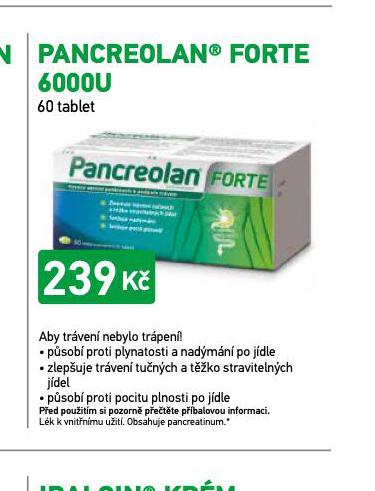 PANCREOLAN FORTE 6000U
