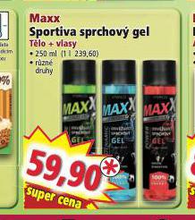 MAXX SPORTIVA SPRCHOV GEL