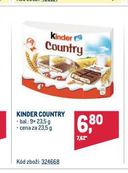 KINDER COUNTRY