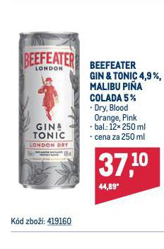 BEEFEATER GIN & TONIC