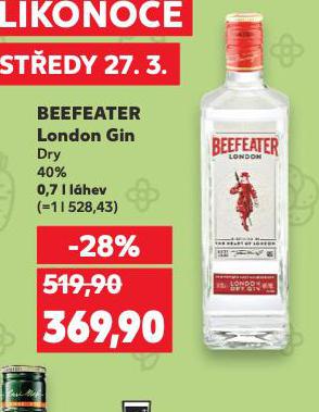 BEEFEATER LONDON GIN
