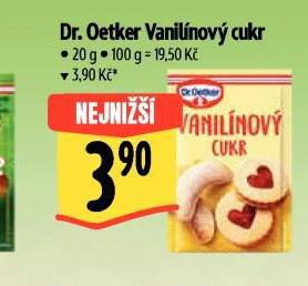 DR. OETKER VANILNOV CUKR