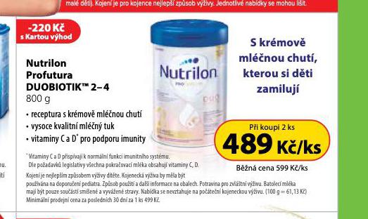 NUTRILON PROFUTURA DUOBIOTIK 2-4