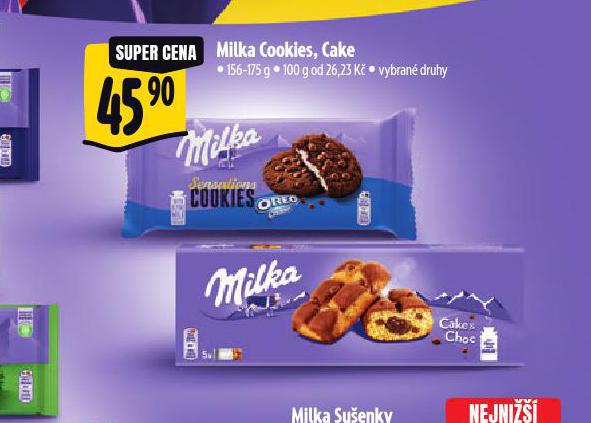 MILKA COOKIES, CAKE