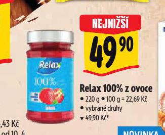RELAX 100 % Z OVOCE