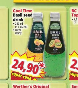 COOL TIME BASIL SEED DRINK