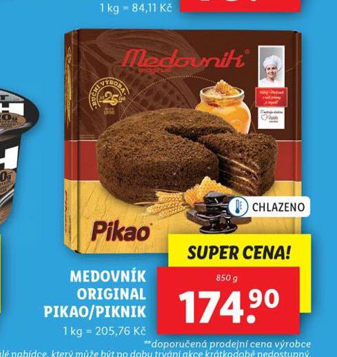 MEDOVNK ORIGINL / PIKAO / PIKNIK