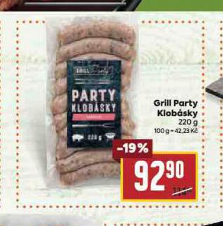 GRILL PARTY KLOBSKY