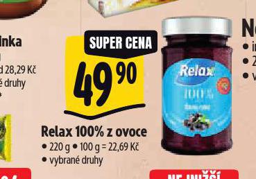 RELAX 100 % Z OVOCE