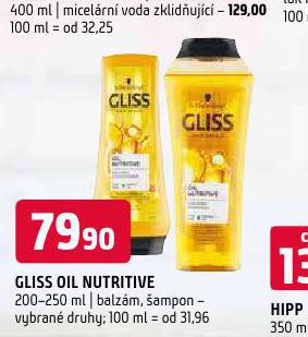 GLISS OIL NUTITIVE BALZM, AMPON