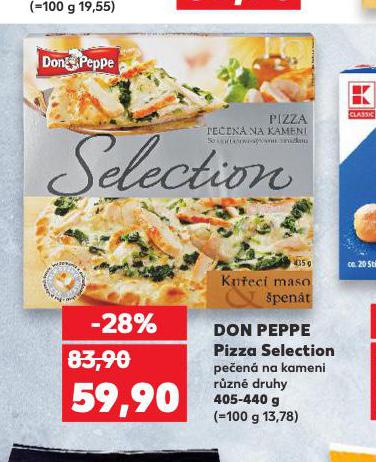 DON PEPPE PIZZA SELECTION