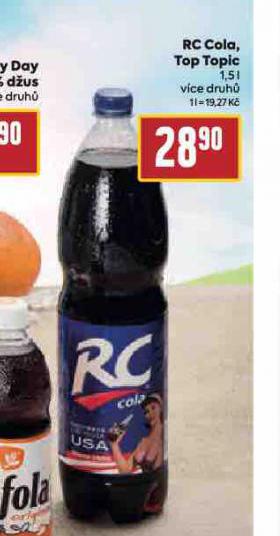 RC COLA, TOP TOPIC