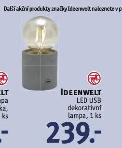 LED USB DEKORATIVN LAMPA