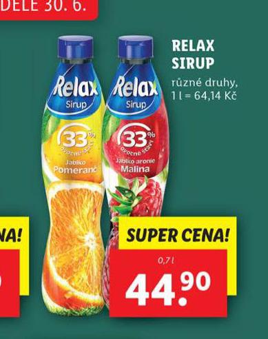 RELAX FRUIT DRINK