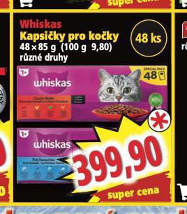 WHISKAS KAPSIKY PRO KOKY