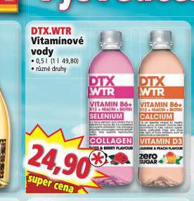 DTX. WTR VITAMNOV VODY