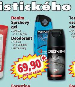 DENIM SPRCHOV GEL