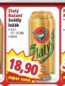 PIVO ZLAT BAANT