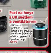 PAST NA HMYZ S UV SVTLEM A VENTILTOREM