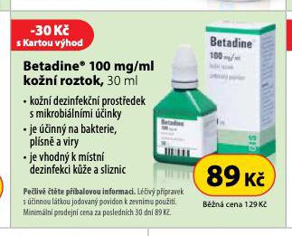 BETADINE KON ROZTOK