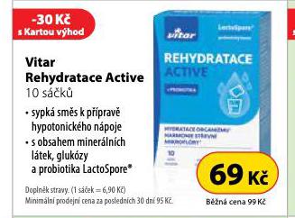 VITAR REHYDRATACE ACTIVE